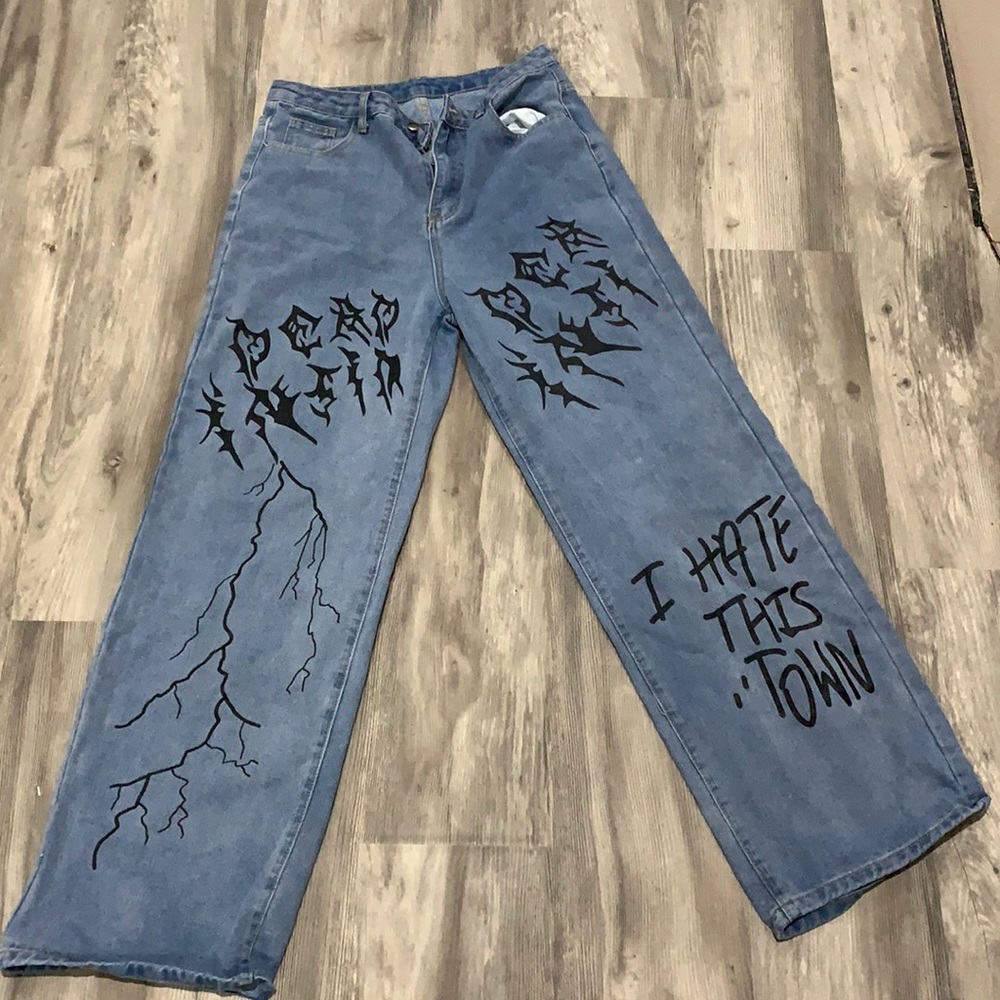Shein Grunge jeans